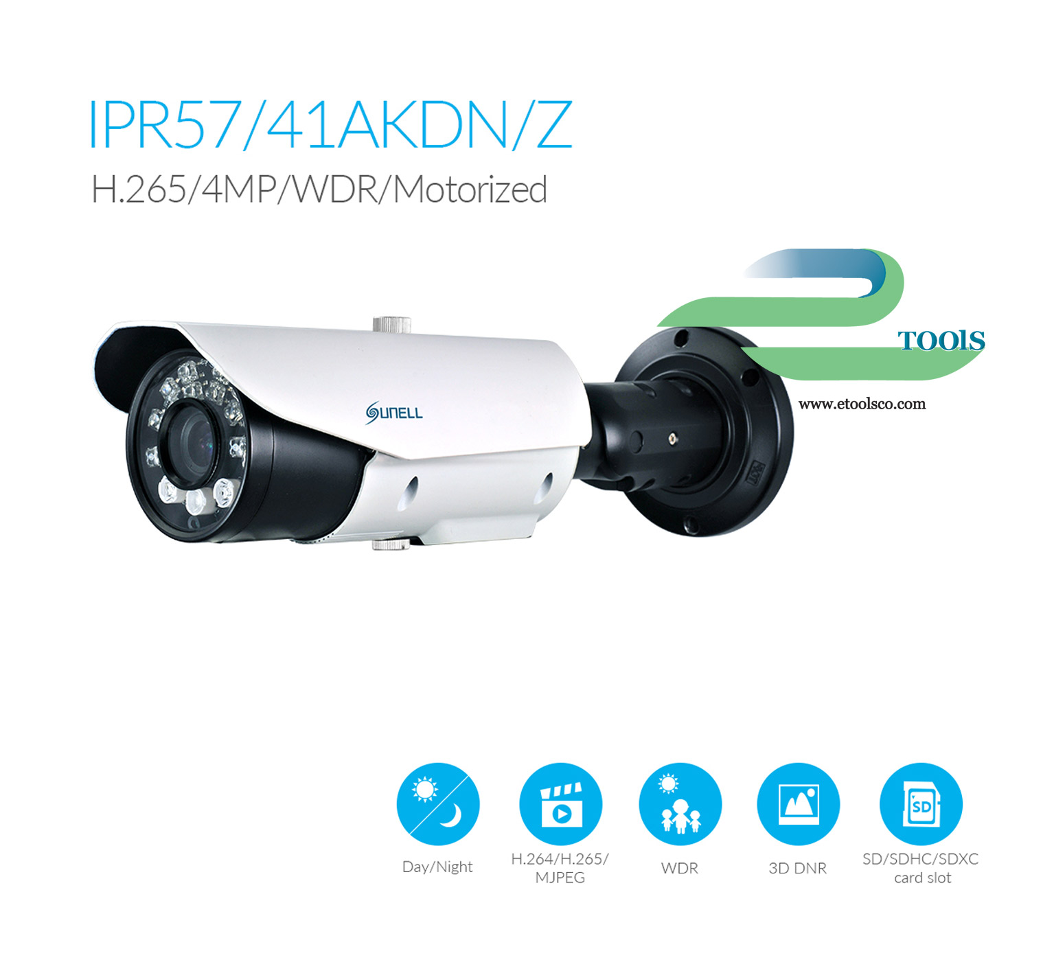 دوربین مداربسته شبکه سانل SN IPR57/41AKDNZ